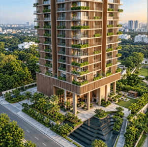 Project Image of 920.74 - 1001.04 Sq.ft 3 BHK Apartment for buy in ANK Chordiya Samruddhi