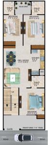 Project Image of 1450.0 - 1650.0 Sq.ft 3 BHK Builder Floor for buy in Sunlike Property Parlour Homes