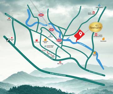 Project Image of 236.7 - 435.51 Sq.ft 1 BHK Apartment for buy in Neelkanth Valley II