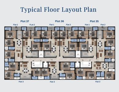 Project Image of 1350.0 - 1500.0 Sq.ft 3 BHK Apartment for buy in Ample Homes
