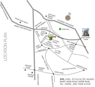 Project Image of 686.0 - 745.0 Sq.ft 2 BHK Apartment for buy in Nisarg Hill Crest