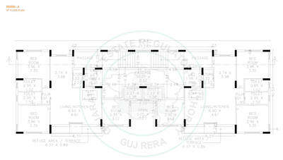Project Image of 1059.28 - 1076.5 Sq.ft 3 BHK Apartment for buy in Sanskruti West