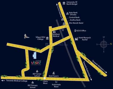 Project Image of 1067.0 - 1866.0 Sq.ft 2 BHK Apartment for buy in SandeepG Mayfair Utsav