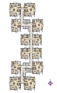 Project Image of 1064.99 - 1585.0 Sq.ft 2 BHK Apartment for buy in Ramky One Symphony
