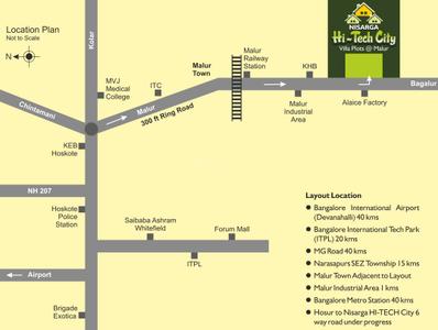 Project Image of 1200.0 - 2500.0 Sq.ft Residential Plot Plot for buy in Nisarga Hitech City