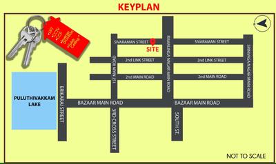 Yogalakshmi Sivaram Flats Location Plan 1