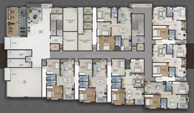 Project Image of 774.46 - 1097.27 Sq.ft 2 BHK Apartment for buy in Green Edge Casero