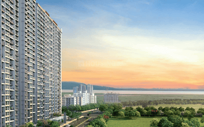 Project Image of 554.88 - 1065.2 Sq.ft 2 BHK Apartment for buy in L And T Seawoods Amber At West Square