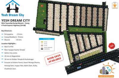 Project Image of 1200.0 - 2400.0 Sq.ft Residential Plot Plot for buy in Yesh Dream Citi