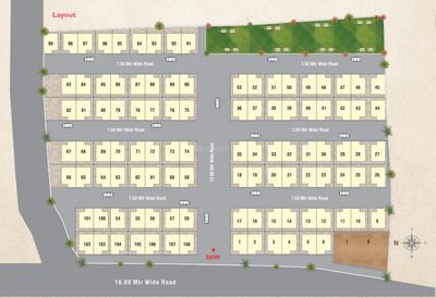 Project Image of 0.0 - 430.02 Sq.ft 1 BHK Villa for buy in Radhe Krishnashray Tenaments