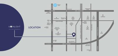 Project Image of 361.13 - 513.55 Sq.ft 1 BHK Apartment for buy in Ms Moonlight Residency