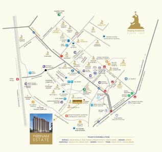 Project Image of 1020.0 - 1385.0 Sq.ft 2 BHK Apartment for buy in Unique Poonam Estate Cluster 2