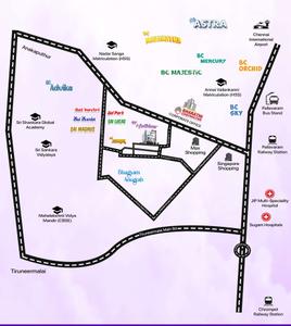 Project Image of 739.0 - 1166.0 Sq.ft 2 BHK Apartment for buy in Bharathi BC Vaibhav