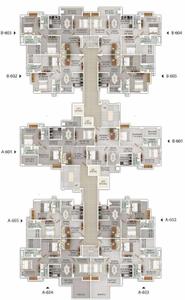Project Image of 791.0 - 1223.0 Sq.ft 2 BHK Apartment for buy in Achyut SRKM Altair