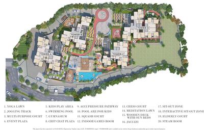 Project Image of 705.04 - 1021.82 Sq.ft 2 BHK Apartment for buy in Pashmina Lake Riviera