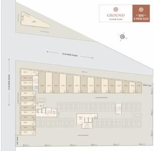 Project Image of 336.8 - 515.0 Sq.ft 1 BHK Apartment for buy in S M Emerald