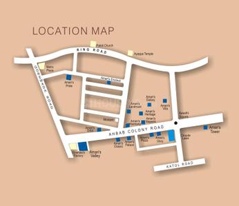Project Image of 0.0 - 1325.0 Sq.ft 3 BHK Apartment for buy in Green Amans Ornate