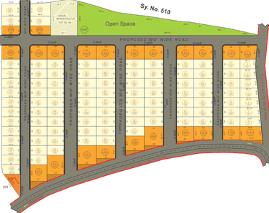 Project Image of 1141.0 - 3595.0 Sq.ft Residential Plot Plot for buy in Sai LR Green Chips