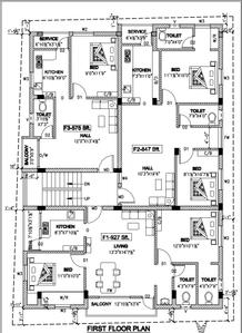 Project Image of 575.0 - 1123.0 Sq.ft 1 BHK Apartment for buy in Naveen Castle