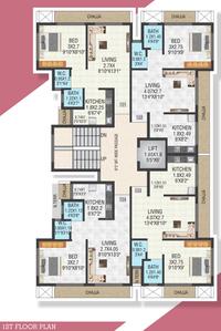 Project Image of 301.93 - 314.52 Sq.ft 1 BHK Apartment for buy in Shreeji Kuber Home