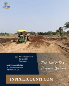 Project Image of 1539.0 - 2700.0 Sq.ft Residential Plot Plot for buy in Alekhya Infiniti Counti