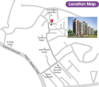 Project Image of 292.99 - 434.97 Sq.ft 1 RK Apartment for buy in Rajlaxmi Shree Samarth Krupa Prasad CHSL