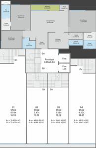 Project Image of 1070.79 - 1172.94 Sq.ft 3 BHK Apartment for buy in Shreeji Sharnam Evok