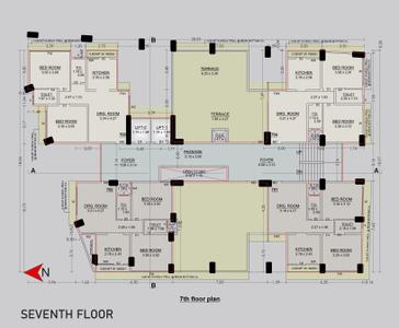 Project Image of 530.34 - 558.86 Sq.ft 2 BHK Apartment for buy in Aditya Skyline