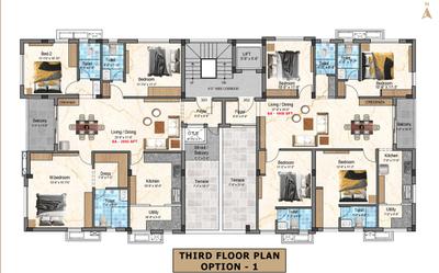 Project Image of 1062.0 - 2005.0 Sq.ft 2 BHK Apartment for buy in SHPF Elite