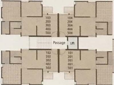 Project Image of 373.0 - 573.0 Sq.ft 1 BHK Apartment for buy in Akruti Diya Style Home