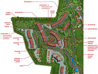 Project Image of 370.0 - 501.0 Sq.ft 1 BHK Apartment for buy in Paranjape Forest Trails Athashri B2