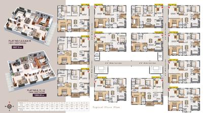 Project Image of 1328.0 - 1966.0 Sq.ft 2 BHK Apartment for buy in CSR Urvi