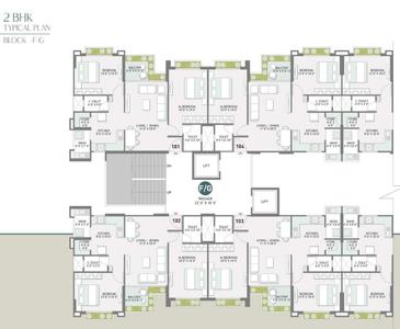 Project Image of 757.78 - 1141.94 Sq.ft 2 BHK Apartment for buy in Pioneer Gm Heaven
