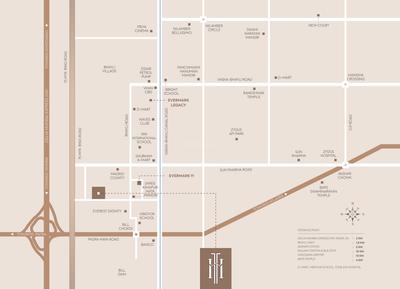 Project Image of 850 Sq.ft 2 BHK Apartment / Flat for sale in Bhayli for Rs. 3900000