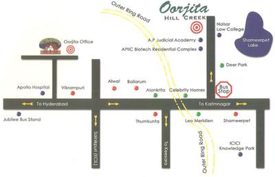Project Image of 2250.0 - 3600.0 Sq.ft Residential Plot Plot for buy in Oorjita Hill Creek