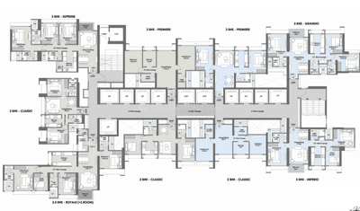 Project Image of 610.0 - 1312.0 Sq.ft 2 BHK Apartment for buy in L And T Rejuve 360 Tower A