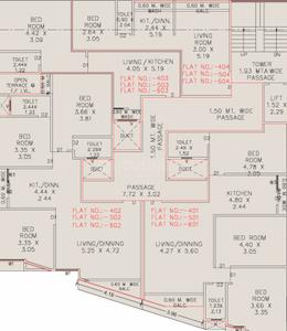 Project Image of 360.16 - 959.6 Sq.ft 2 BHK Apartment for buy in Krishiv Shaaranya