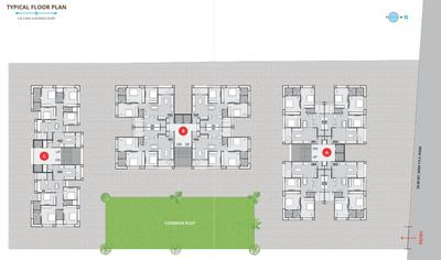 Project Image of 1336.0 - 1530.0 Sq.ft 3 BHK Apartment for buy in Pushkar Sky