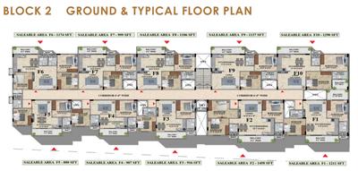 Project Image of 1429 Sq.ft 3 BHK Apartment / Flat for sale in Sompura for Rs. 10600000