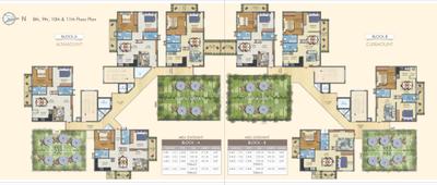Project Image of 1220.0 - 1580.0 Sq.ft 2 BHK Apartment for buy in Columbia Belleza