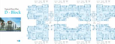 Project Image of 1118.0 - 1867.0 Sq.ft 2 BHK Apartment for buy in Ramky One North