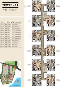 Project Image of 392.0 - 1346.0 Sq.ft 1 BHK Apartment for buy in Provident Kenworth