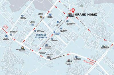 Project Image of 1345.0 - 1600.0 Sq.ft 3 BHK Apartment for buy in Jai Ambey Jagdishpuram Phase 2 Grand Homz