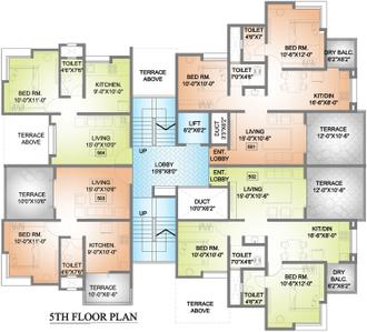 Project Image of 550.0 - 1065.0 Sq.ft 1 BHK Apartment for buy in Lohia Laxmidatta