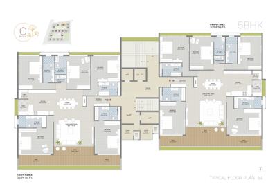 Project Image of 1911.0 - 6203.0 Sq.ft 3 BHK Apartment for buy in Avadh Ercole