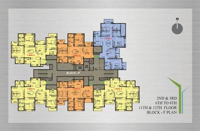 Project Image of 1260.0 - 2385.0 Sq.ft 2 BHK Apartment for buy in DNR Arista