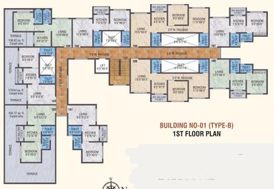 Project Image of 320.98 - 485.0 Sq.ft 1 BHK Apartment for buy in AV Smart City Phase 1 