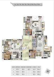 Project Image of 411.0 - 817.87 Sq.ft 1 BHK Apartment for buy in APR Emerald