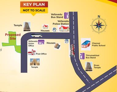Project Image of 522.0 - 2025.0 Sq.ft Residential Plot Plot for buy in SSV Villa Plots