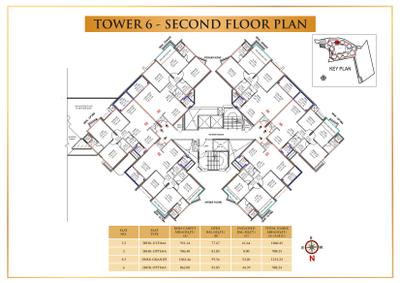 Project Image of 613.0 - 1212.22 Sq.ft 2 BHK Apartment for buy in Pride Purple Park Titan